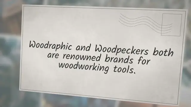 Video thumbnail for Woodraphic Vs Woodpeckers ( Suitable For DIYers & Pros)