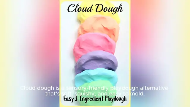 Video thumbnail for cloud dough recipe