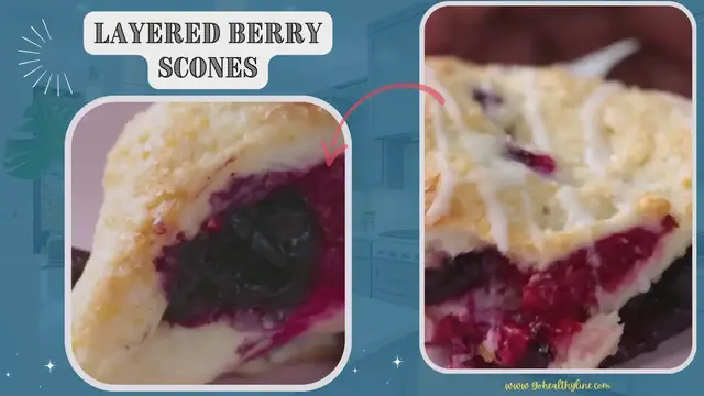 Video thumbnail for Layered Berry Scones