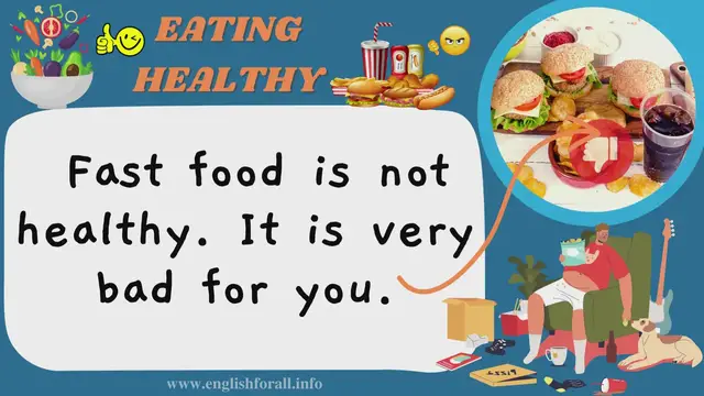 Video thumbnail for English Listen and Practice - EATING HEALTHY