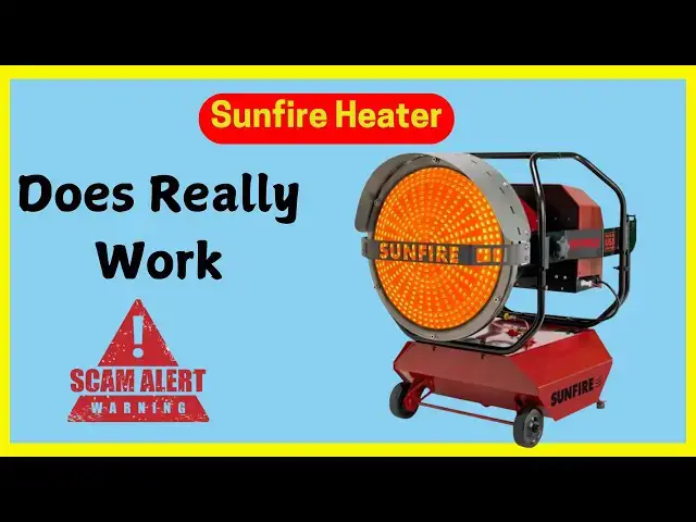 Video thumbnail for Sunfire Heater Reviews Consumer Reports: Before Buy Check Sunfire Heater Is Scam Or Legit? |