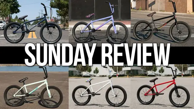 Video thumbnail for 2023 SUNDAY COMPLETE BMX BIKES (ALL BIKES REVIEWED)