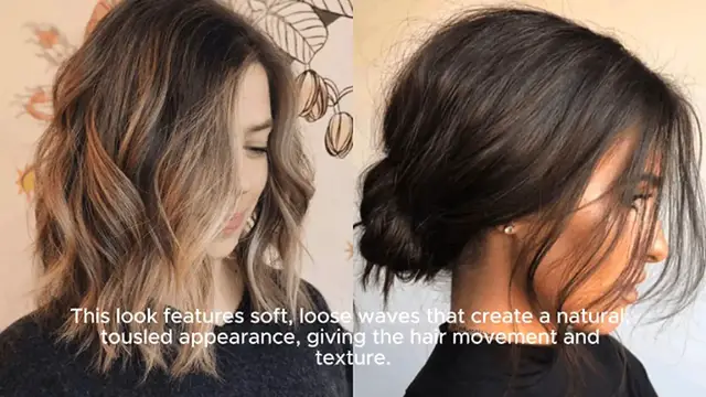 Video thumbnail for Tousled Waves haircut