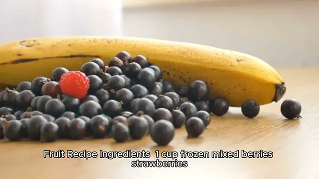 Video thumbnail for Fruit Smoothie with Frozen Fruit Recipe