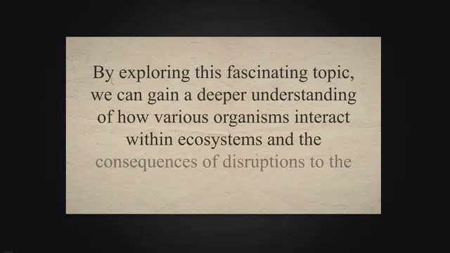 Video thumbnail for The intricate web of food chains and food webs