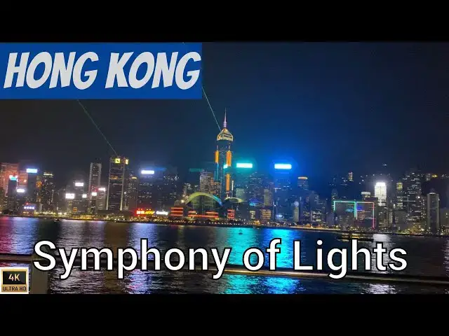 Video thumbnail for HONG KONG SYMPHONY OF LIGHTS | STAR FERRY | TSIM SHA TSUI | LIGHT SHOW [4K] DOLBY SOUND