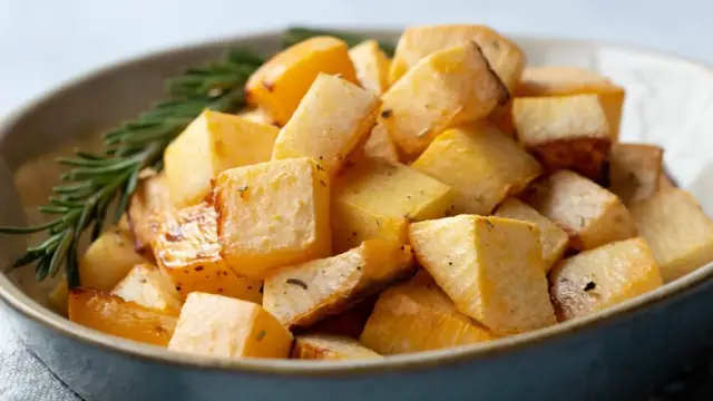 'Video thumbnail for Simple Roasted Rutabaga Recipe'
