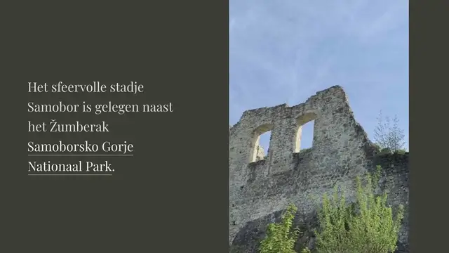 Video thumbnail for Samobor en Žumberak nationaal park Kroatië, fijn wandelen en leuk stadje