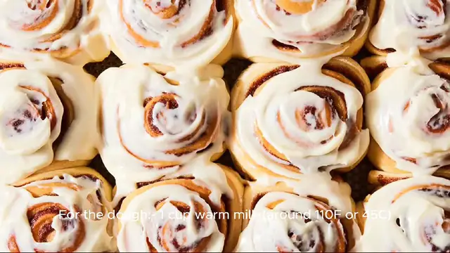 Video thumbnail for Cinnamon roll recipe