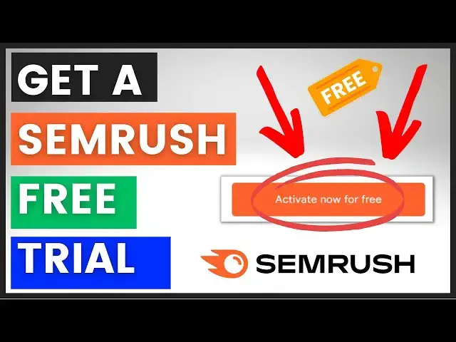 Video thumbnail for How To Get A Semrush Free Trial? [in 2023]