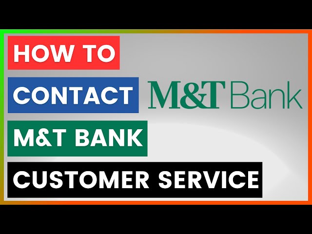 Video thumbnail for How To Contact M&T Bank Customer Service? [in 2026]