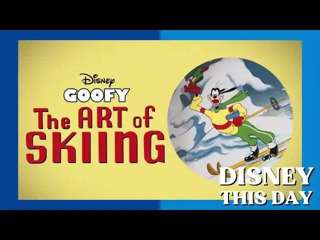 'Video thumbnail for The Art of Skiing | DISNEY THIS DAY | November 14, 1941'