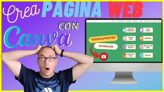 'Video thumbnail for Cómo crear página web con Canva【GRATIS】✅ EN 10 MINUTOS'