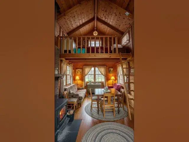 Video thumbnail for Inside the Coziest Winter Cabin You’ll Ever See!