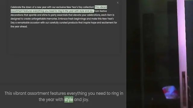 Video thumbnail for Celebrate the dawn of a new year with our exclusive New Year's Day collection! This vibrant assortment features everything you need to ring in the year with style and joy. From festive decorations that sparkle and shine to party essential