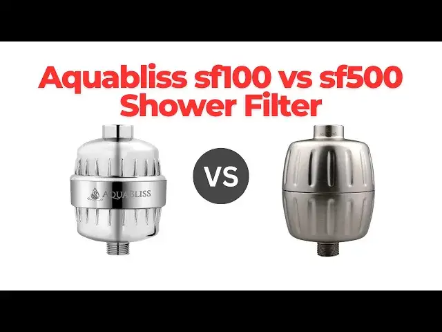 Video thumbnail for Aquabliss sf100 vs sf500 Shower Filter #aquablisssf100vssf500