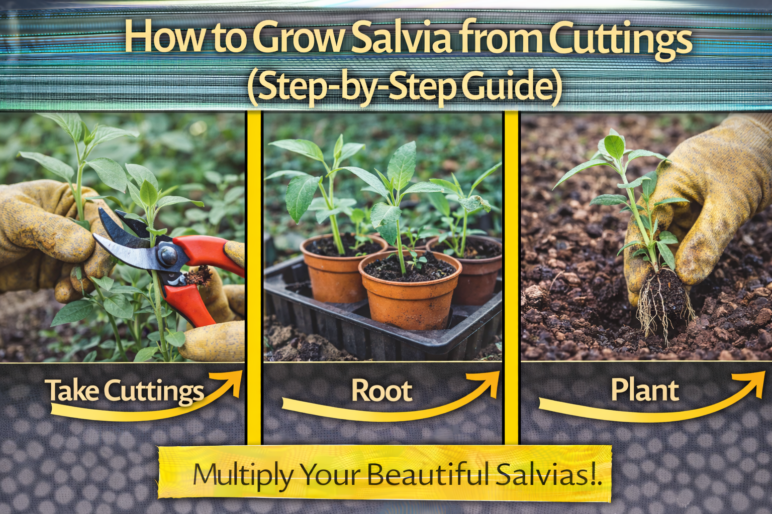 Video thumbnail for How to Grow Salvia from Cuttings (Step-by-Step Guide)