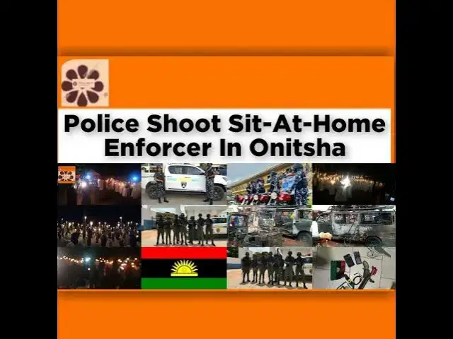 Video thumbnail for Police Shoot Sit-At-Home Enforcer In Onitsha ~ OsazuwaAkonedo