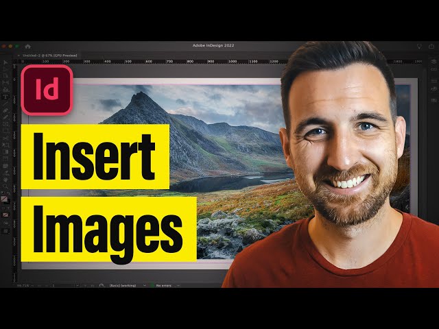 Video thumbnail for How to Insert Images in InDesign (Beginner Tutorial)