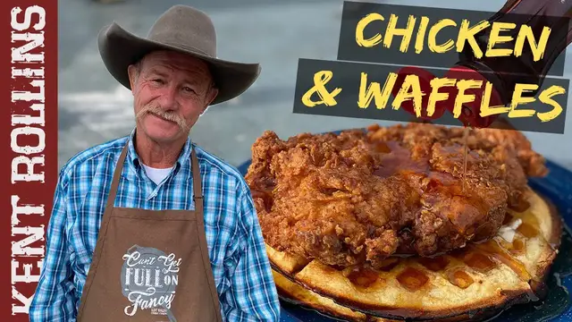 Video thumbnail for Chicken and Waffles | Chicken Fried Chicken with Belgian Waffles