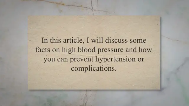 Video thumbnail for 35 Surprising Facts About High Blood Pressure You Need to Know