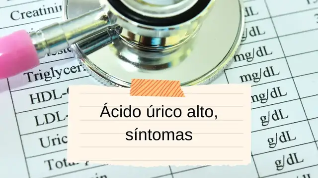 Video thumbnail for Ácido úrico alto, síntomas; video blog