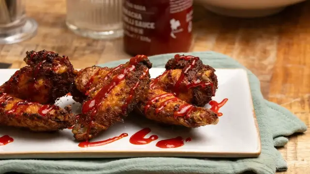 Video thumbnail for These Baked Chicken Wings Start With Cajun Spices