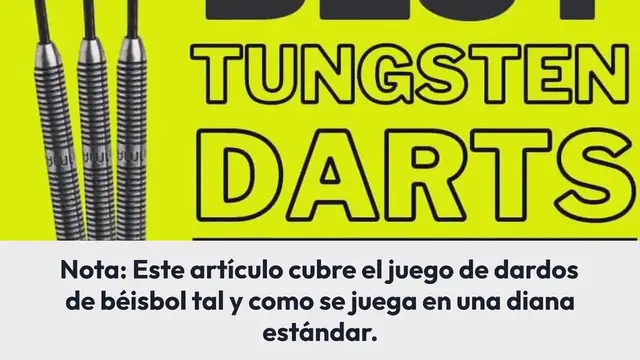 Video thumbnail for Cómo Jugar A Los Dardos De Béisbol (Las Reglas Explicadas)