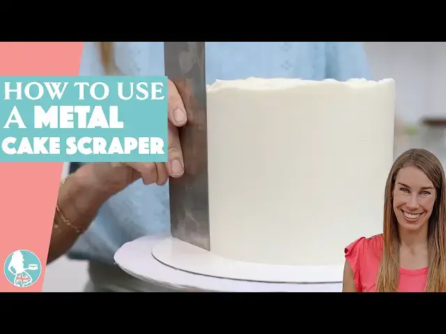 'Video thumbnail for How to Use a Metal Cake Scraper'