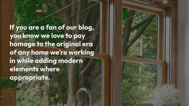 Video thumbnail for 5 WAYS TO UPDATE A TUDOR HOME