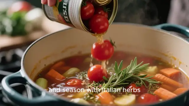 Video thumbnail for Creamy Tortellini Soup with Spinach & Basil