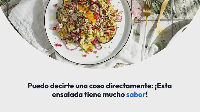 Video thumbnail for Ensalada de Freekeh con verduras a la parrilla y queso feta