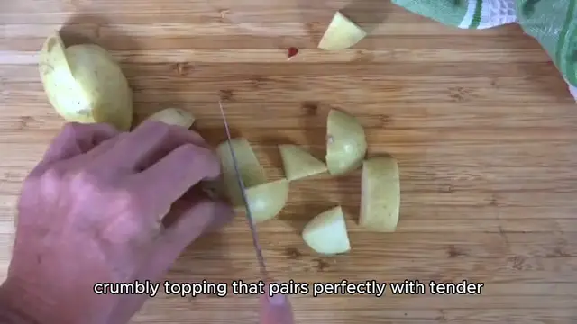 Video thumbnail for apple crisp recipe without oats