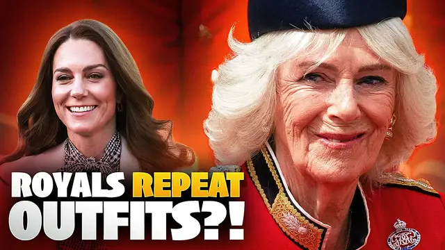 Video thumbnail for Why Royals Seemingly Repeat Outfits So Often