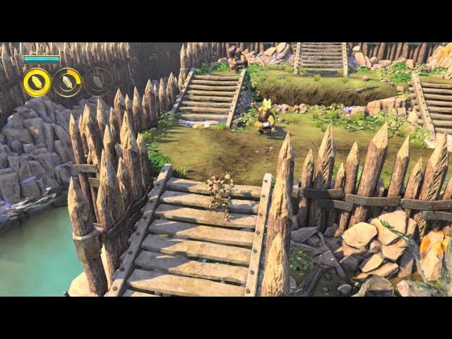 Video thumbnail for Knack - Chap 3-3 Inside The Fortress: Secret Collector & Harvester Part, Jumping Goblins Combat