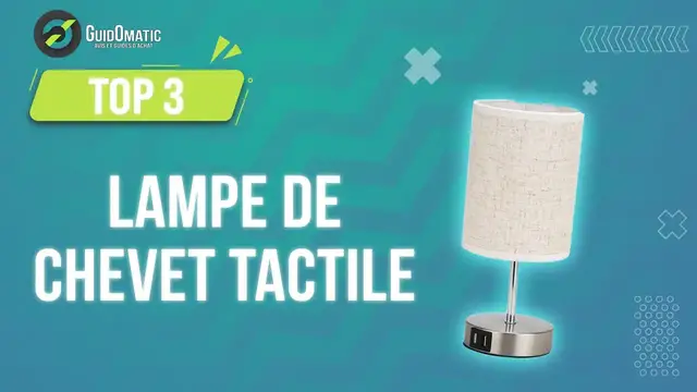 Video thumbnail for ⭐️ TOP 3 : LAMPE DE CHEVET TACTILE 2023