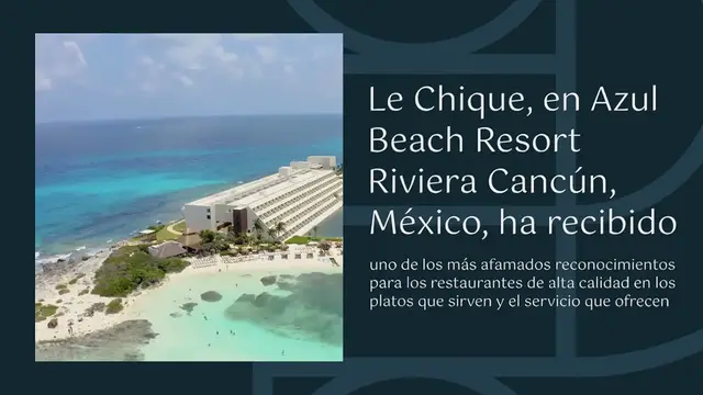 Video thumbnail for Estrella Michelín reconoce restaurante Le Chique: