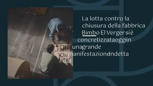 Video thumbnail for La lotta contro la chiusura della fabbrica Bimbo invade El Verger: così sono scesi in piazza contro la "multinazionale disumana"