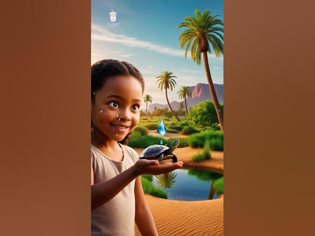 Video thumbnail for 🌴 The Magic Turtle in the Desert  #LifeLesson #StoryForKids #InspiringShorts #FILXNET