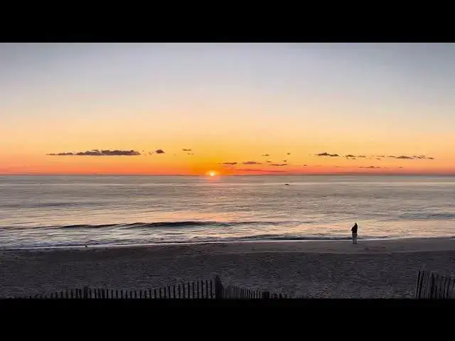 Video thumbnail for October Sunrise in Bay Head, New Jersey