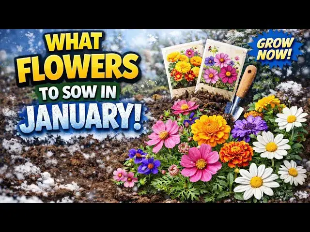 Video thumbnail for Best Flower Seeds to Sow Early for Spring and Summer Colour