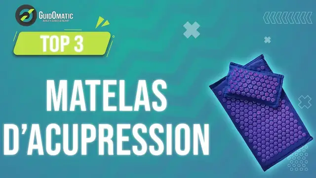 Video thumbnail for ⭐️ MEILLEUR MATELAS D'ACUPRESSION (2022) - Comparatif & Guide d'achat