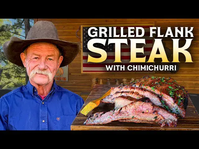 'Video thumbnail for Steak Lovers’ Favorite: Flank Steak with Fresh Chimichurri'