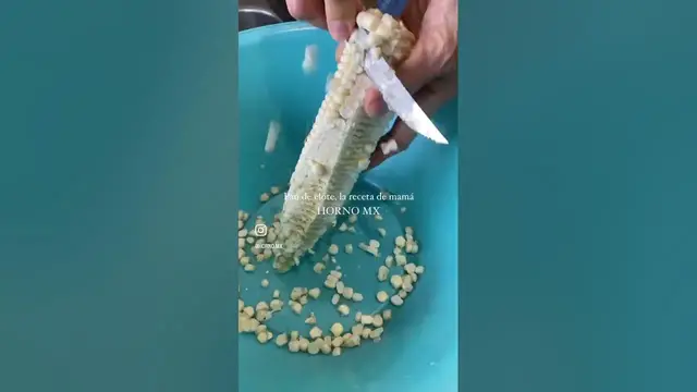 Video thumbnail for Pan de elote mexicano, la receta de nuestra mamá #shorts