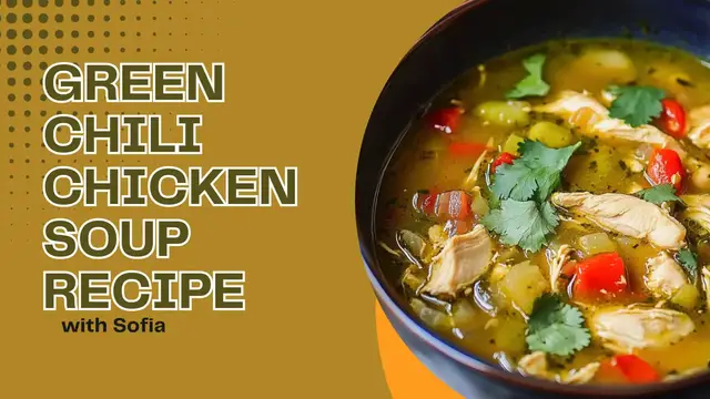 'Video thumbnail for Easy Green Chili Chicken Soup Recipe'