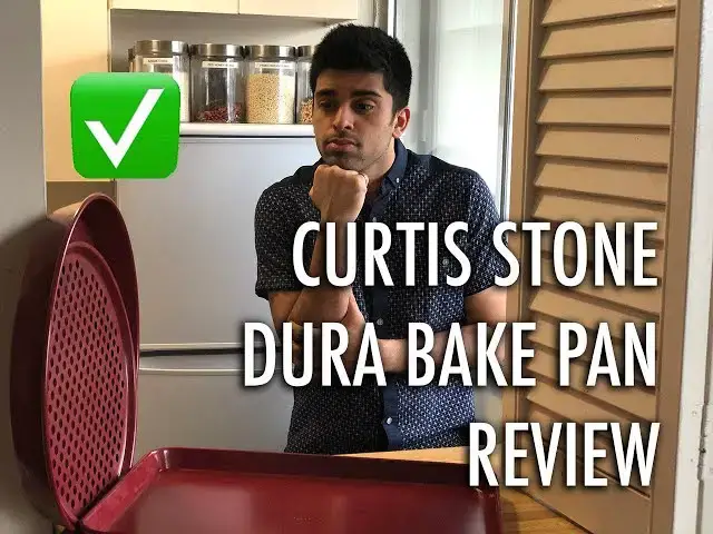 Video thumbnail for Curtis Stone Dura-Bake Pan Review | Curtis Stone Cookware Reviews Canada | Cooking with Anadi