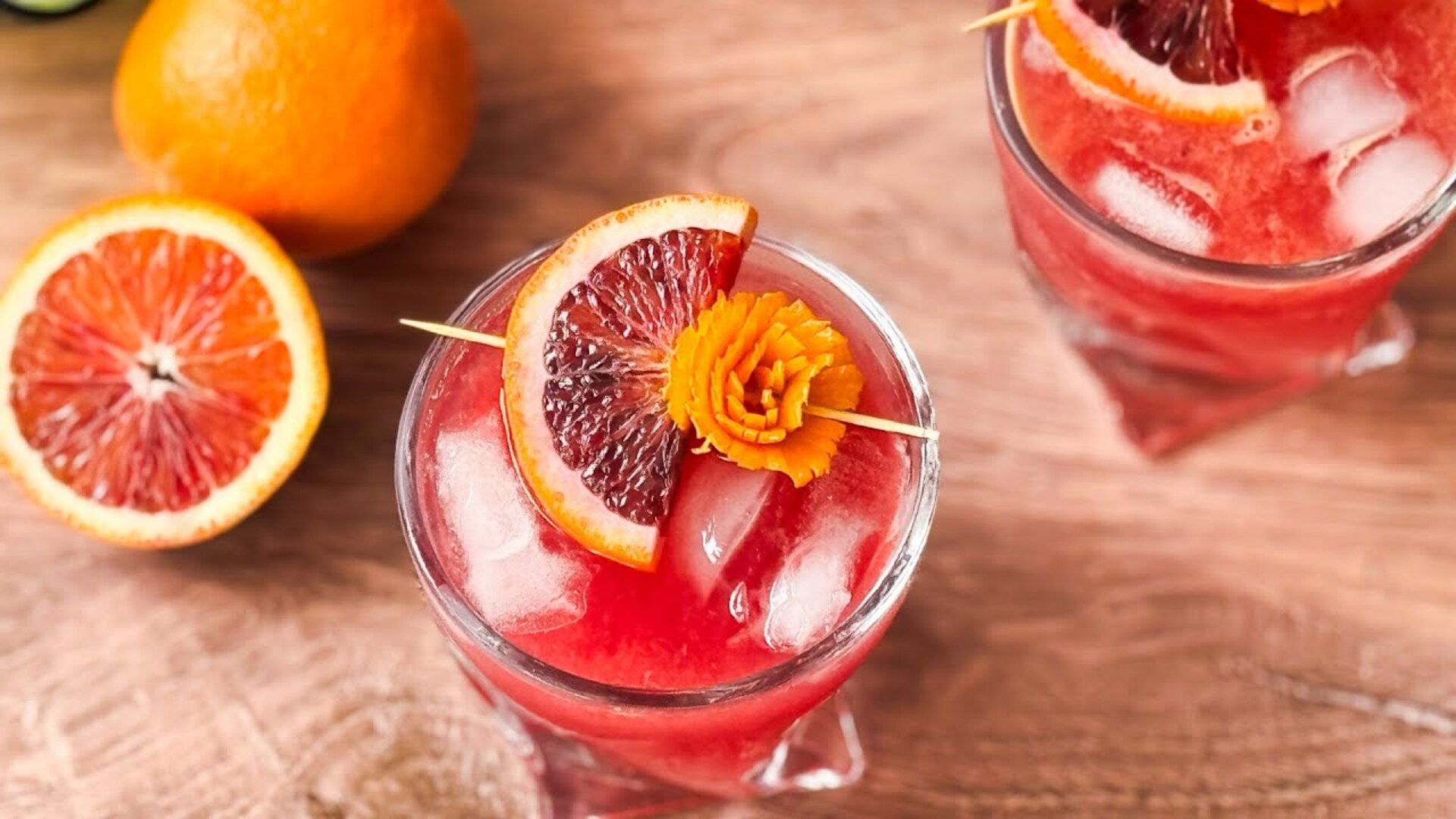 Video thumbnail for Our Blood Orange Crush Cocktail Recipe Is Fruity And Fun