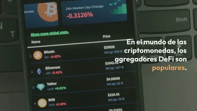 Video thumbnail for Funcionamiento de un agregador DeFi