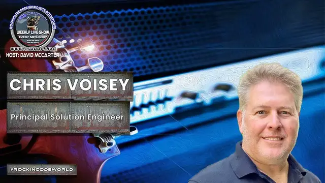 'Video thumbnail for Rockin' The Code World with dotNetDave ft. Chris Voisey - Episode 34'