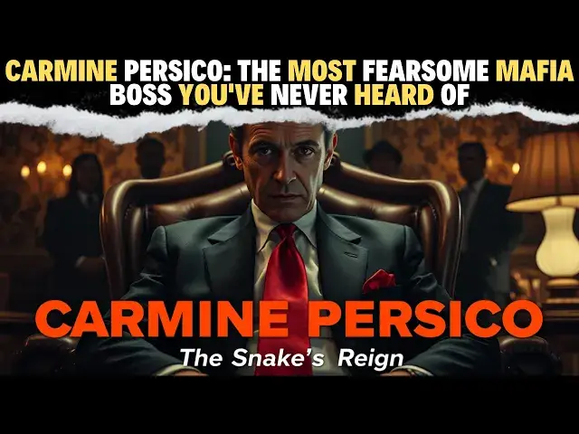 Video thumbnail for CARMINE PERSICO: The Most FEARSOME Mafia Boss You've Never Heard Of